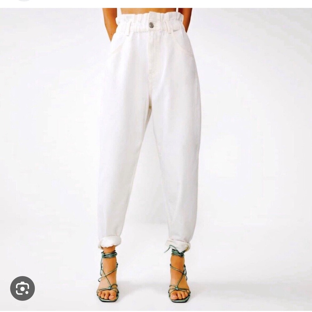 Zara paperbag Jean